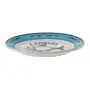 TRAVESSA 22 CM MEMÓRIA INTERIOR LAMBARY - AZUL HISTÓRICO/MULTICOR - Foto 2