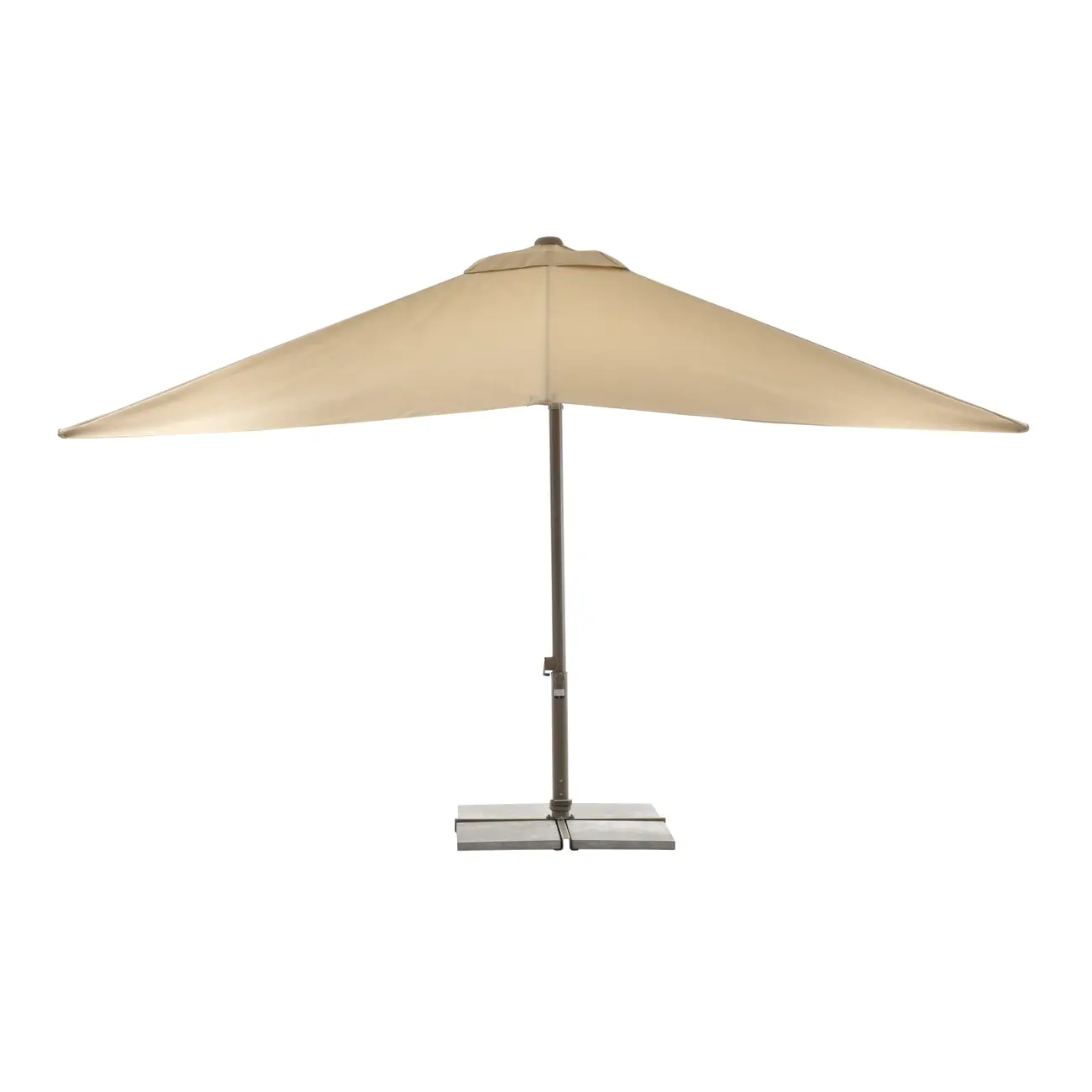 OMBRELONE LATERAL QUADRADO 3 M X 3 M MILUS - CAMELO/BEGE - Foto 1