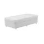 CAMA BOX DE SOLTEIRO 88 COM BAÚ MAX DOSS - BRANCO/BRANCO - Foto 1