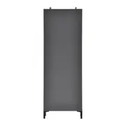 ESTANTE 70 CM X 1,97 M SLEEK - GRAFITE/PRETO - Foto 5
