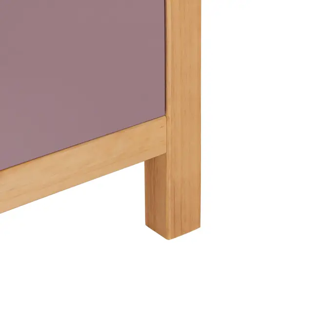 CÔMODA 4 GAVETAS 90 CM X 45 CM KANT - RUBY MOCHA/AMÊNDOA - Foto 19