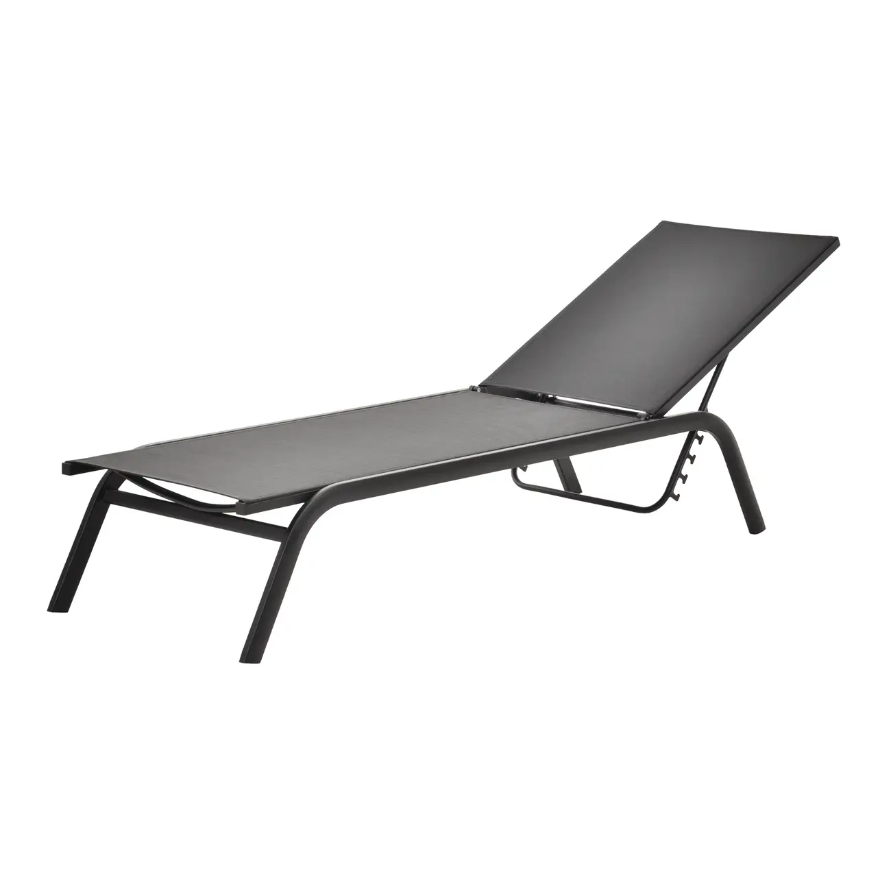 CHAISE LONGUE DUNAS - PRETO/PRETO - Foto 2