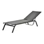 CHAISE LONGUE DUNAS - PRETO/PRETO - Foto 2