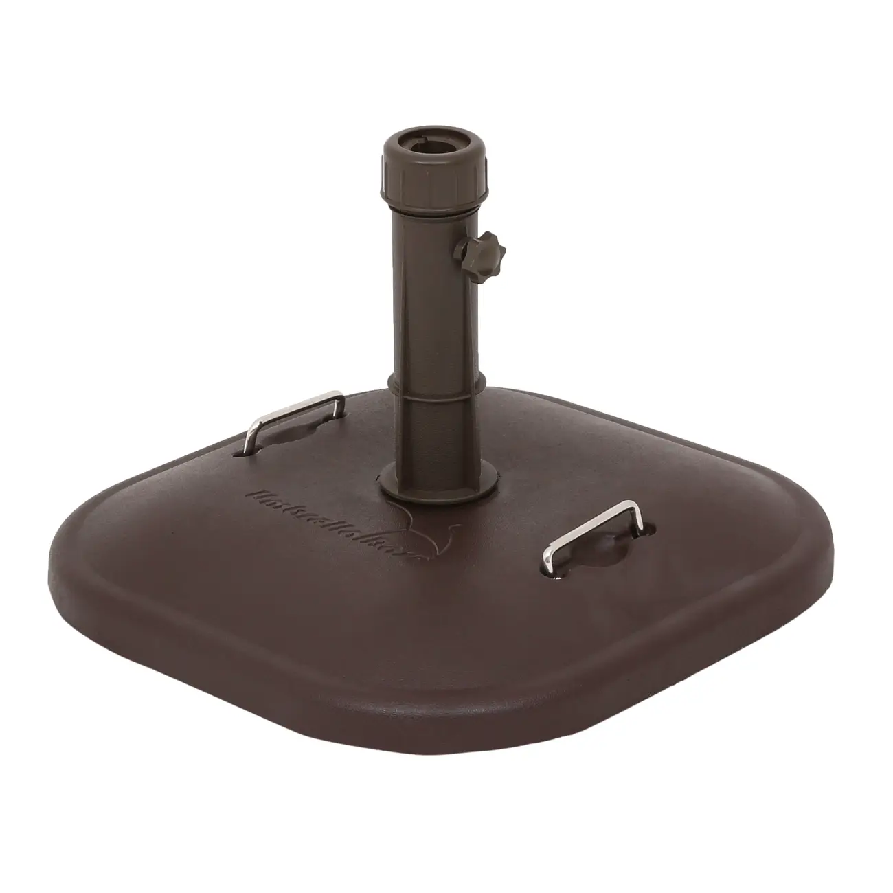 BASE PARA OMBRELONE QUADRADA 25KG COM ALÇA PETRUS I - CAFÉ - Foto 3