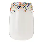VASO 18 CM FESTIVO - BRANCO/MULTICOR - Foto 1