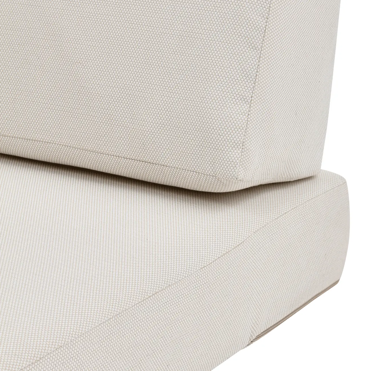 CONJUNTO DE ALMOFADAS PARA SOFÁ 2 LUGARES PIPA - TRAMADO OUTDOOR NATURAL - Foto 8