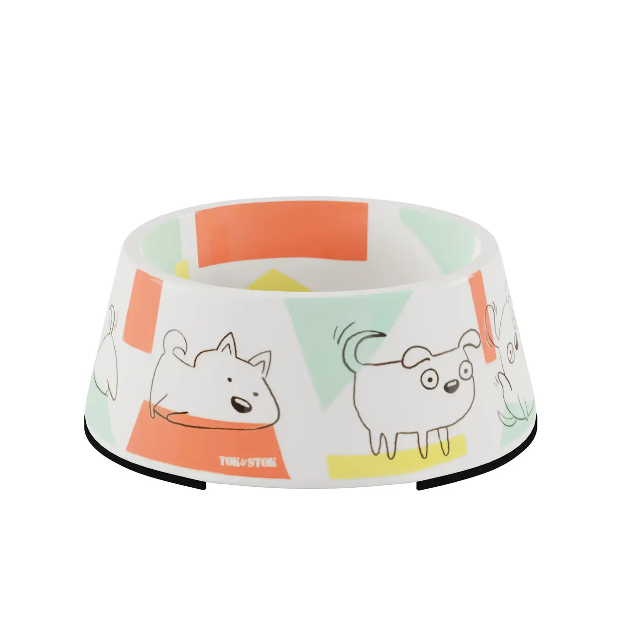 COMEDOURO PARA PET 19 CM BALOO - CORES CALEIDOCOLOR/INOX - Foto 25