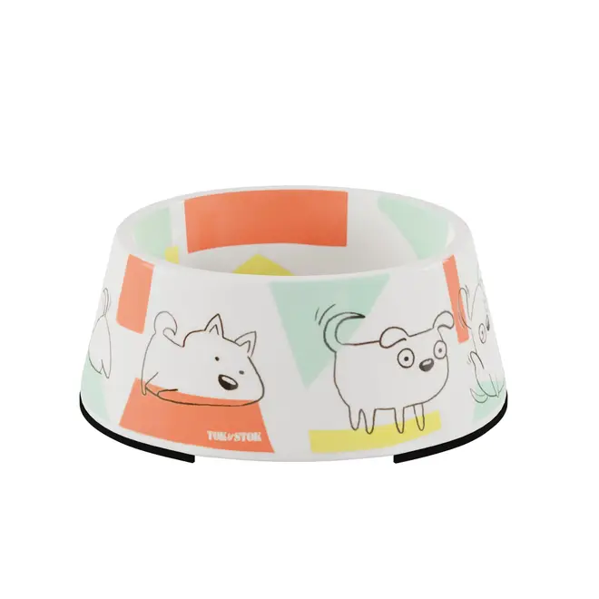 COMEDOURO PARA PET 19 CM BALOO - CORES CALEIDOCOLOR/INOX - Foto 25