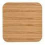 MESA DE JANTAR 1,35 M X 1,35 M ALLURE - FREIJÓ/FREIJÓ - Foto 4