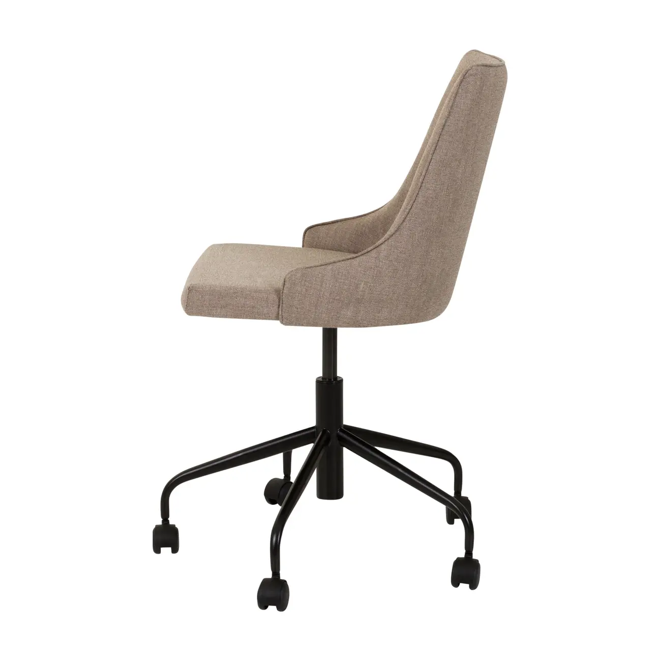 CADEIRA HOME OFFICE DANDY - PRETO/CAMELO - Foto 4
