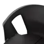 CADEIRA EMPILHÁVEL COM BRAÇOS UNA - PRETO - Foto 7