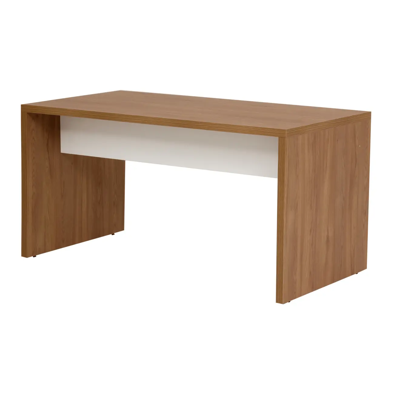 MESA COM 2 GAVETAS 1,50 M X 80 CM BOSS - OAK TAMMI/BRANCO - Foto 7