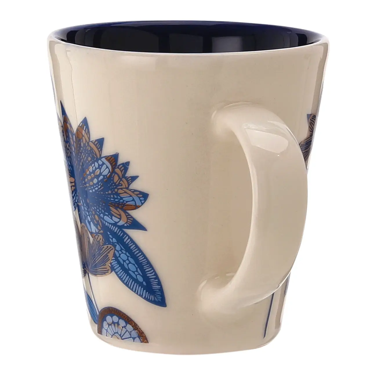 CANECA 250 ML MAR E TERRA - AZUL/MARROM - Foto 6