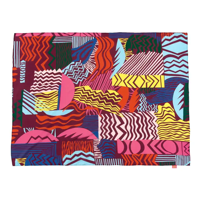PAREÔ 1,37 M X 1,80 M VIBRA VERÃO MEMPHIS - LARANJA/AÇAY - Foto 1