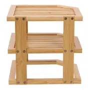 ORGANIZADOR DE PRATOS VERTICAL BAMBOO - BAMBU - Foto 3