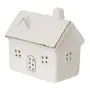 ADORNO CASA DOURADA 8 CM CELEBRATION - OFF WHITE/OURO - Foto 3
