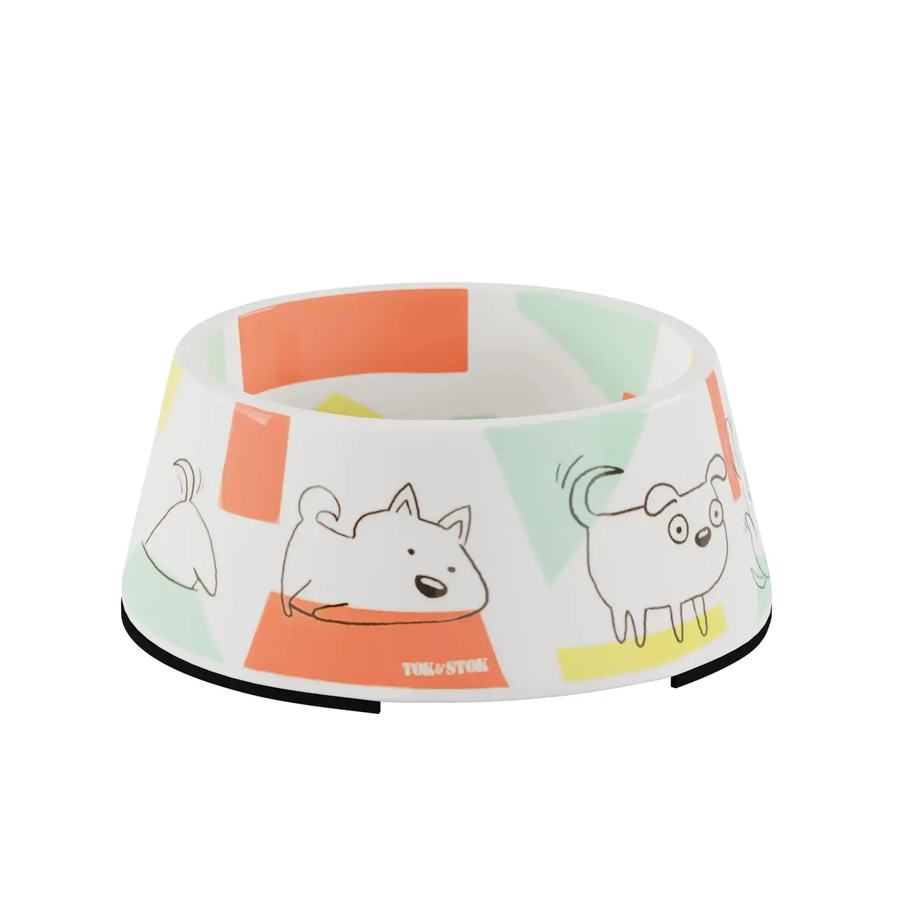 COMEDOURO PARA PET 19 CM BALOO - CORES CALEIDOCOLOR/INOX - Foto 23