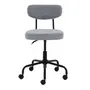 CADEIRA HOME OFFICE MIER - PRETO/CINZA - Foto 2