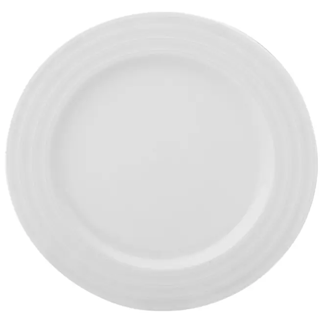 PRATO SOBREMESA ANELLI - BRANCO - Foto 1