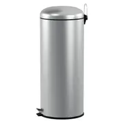 LIXEIRA COM PEDAL 30 L BRIXTON - INOX - Foto 2
