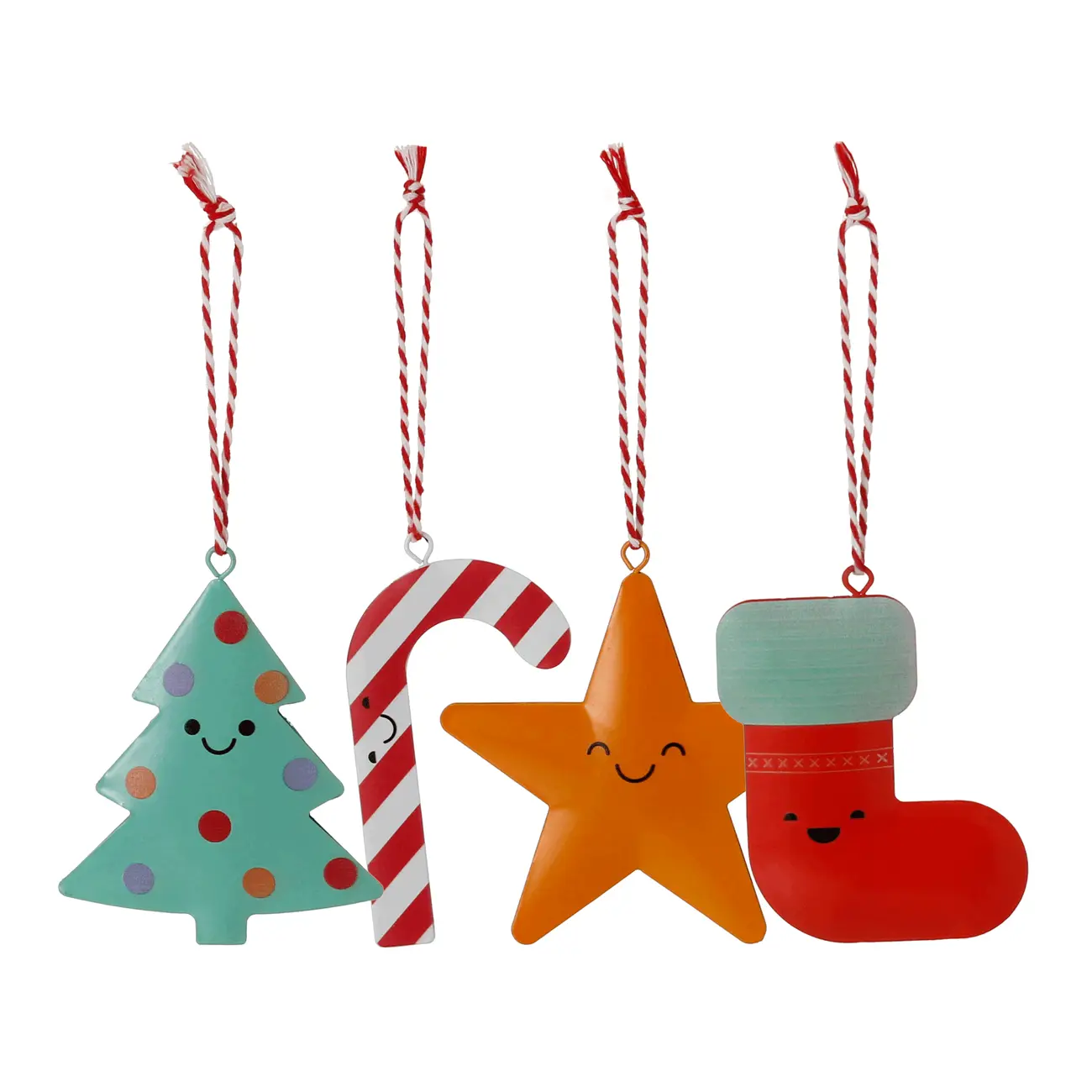 KIT COM 4 PINGENTES NATAL COLORFUN XMAS - CORES CALEIDOCOLOR - Foto 1