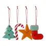 KIT COM 4 PINGENTES NATAL COLORFUN XMAS - CORES CALEIDOCOLOR - Foto 1