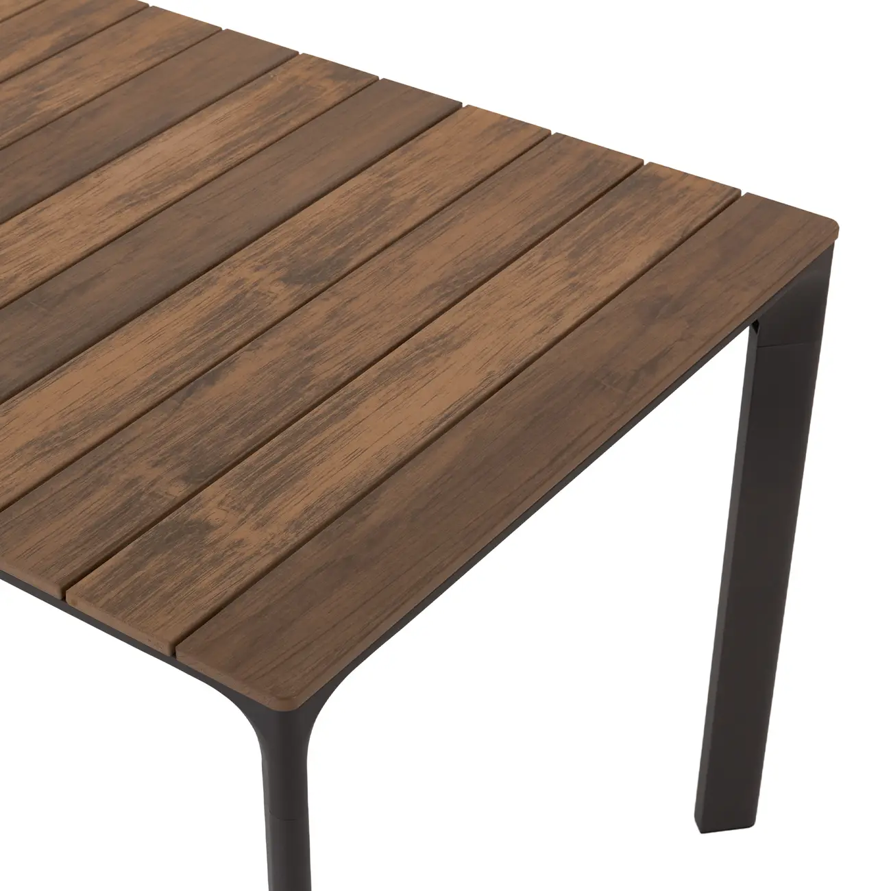 MESA PARA ÁREA EXTERNA 1,65 M X 80 CM SUMMERLAND - CAFÉ/NOZES - Foto 9