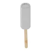 ESCOVA TIRA PELO COM SUPORTE BAMBUMIX - BAMBU/BEGE - Foto 1
