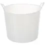 CESTO COM ALÇA 14 L DOBI - BRANCO TRANSLUCIDO - Foto 1