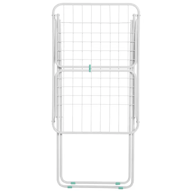 VARAL DE CHÃO DOBRÁVEL 1,42 M X 57 CM WIPE - BRANCO/MENTA - Foto 5