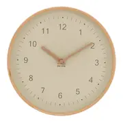 RELÓGIO DE PAREDE BELFRY 31 CM - AMÊNDOA/OFF WHITE - Foto 1