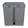 LIXEIRA COM PEDAL 20 L TRIUM - KONKRET - Foto 20
