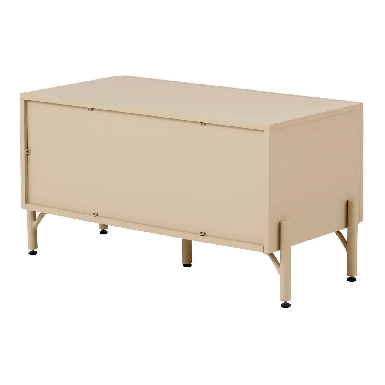 ARMÁRIO DE BANHEIRO 1 PORTA BASCULANTE 85 CM X 40 CM RIBS - AREIA/AREIA - Foto 6