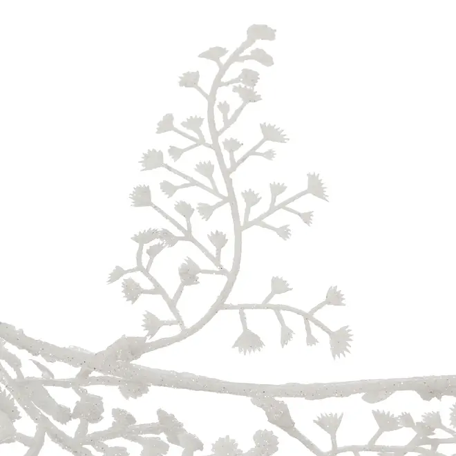 CORDÃO DECORATIVO 1,80 M VILAREJO NOEL - BRANCO - Foto 4