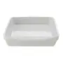 BAKE I TRAVESSA REFRAT. 31 CM X 18 CM - BRANCO - Foto 5