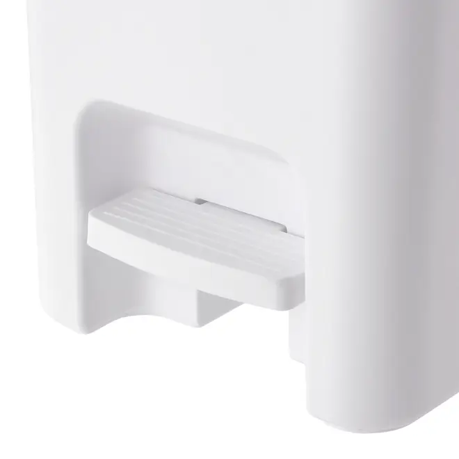 LIXEIRA COM PEDAL 6 L TRIUM - BRANCO - Foto 7