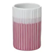PORTA-ESCOVA/PASTA CLICHY - BRANCO/MALVA - Foto 2