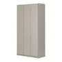 GUARDA-ROUPA 3 PORTAS 2 GAVETAS LIVE - FLANDRES - Foto 3