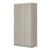GUARDA-ROUPA 3 PORTAS 2 GAVETAS LIVE - FLANDRES - Foto 3