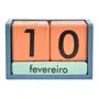 CALENDÁRIO MESA FLUKE - ZIMBRO/CORES CALEIDOCOLOR - Foto 5