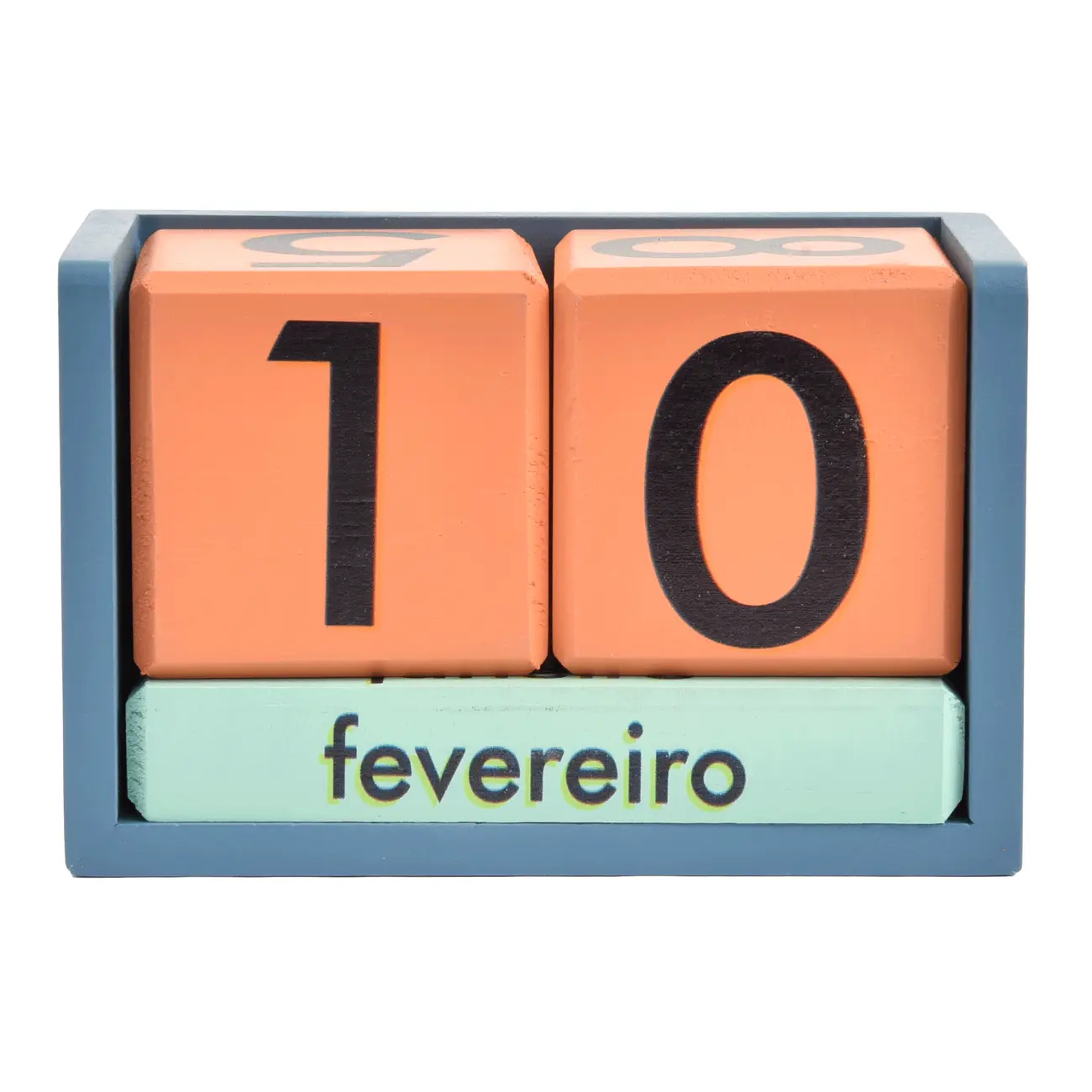 CALENDÁRIO MESA FLUKE - ZIMBRO/CORES CALEIDOCOLOR - Foto 5
