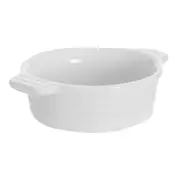 TRAVESSA REFRATÁRIA REDONDA 16 CM SABOREAR - BRANCO - Foto 3