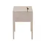 ESCRIVANINHA INFANTIL 58 CM X 40 CM WOOD FENCE - BRANCO LAVADO - Foto 5
