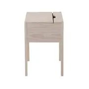 ESCRIVANINHA INFANTIL 58 CM X 40 CM WOOD FENCE - BRANCO LAVADO - Foto 5