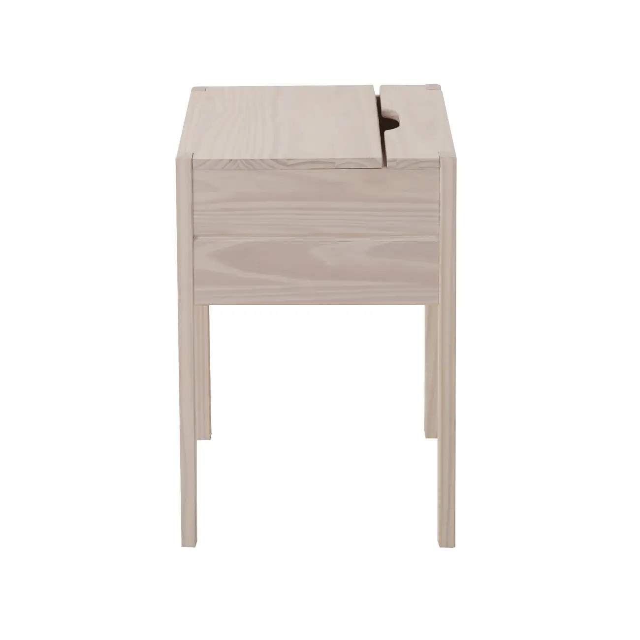 ESCRIVANINHA INFANTIL 58 CM X 40 CM WOOD FENCE - BRANCO LAVADO - Foto 5