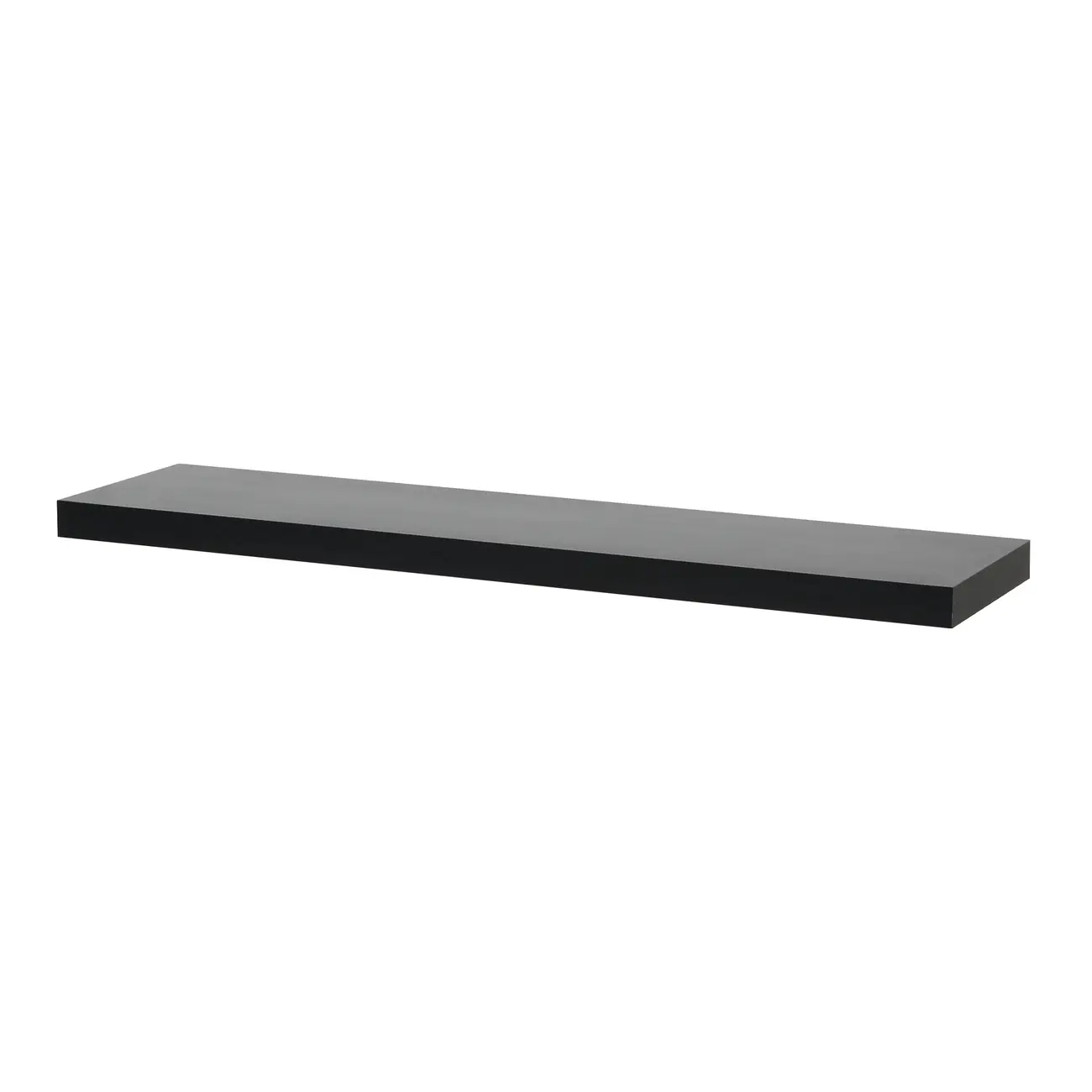 PRATELEIRA 4 CM X 1 M X 25 CM BALANCE - PRETO - Foto 2