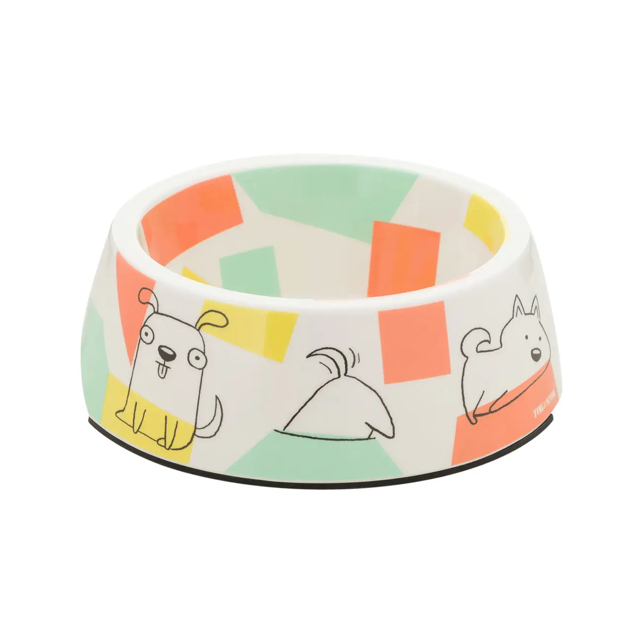 COMEDOURO PARA PET 19 CM BALOO - CORES CALEIDOCOLOR/INOX - Foto 4