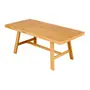 MESA DE JANTAR 1,80 M X 90 CM DOLCE VITA - AMÊNDOA - Foto 3