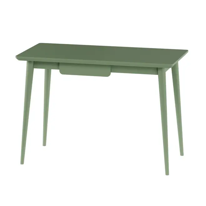 MESA DE ESCRITÓRIO 1 GAVETA 1,10 M X 55 CM SKAND - SÁLVIA - Foto 23