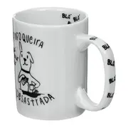 CANECA 160 ML FOFOQUEIRA - BRANCO/PRETO - Foto 5